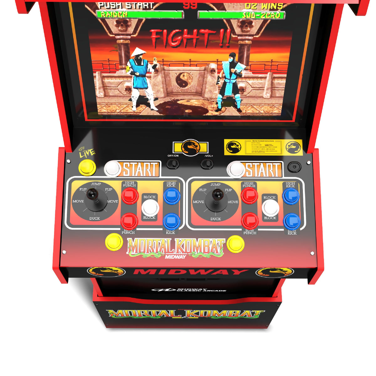 Arcade1Up Mortal Kombat Arcade-Automat, Legacy Edition