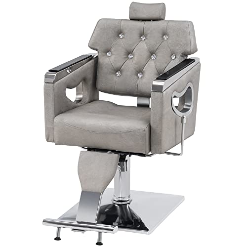 BarberPub Reclining Stylist Antique Equipment