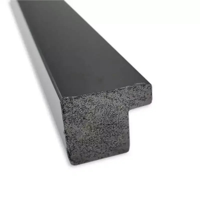 20" x 26" Non-Beveled Jet Black Wall Mirror - Amanti Art