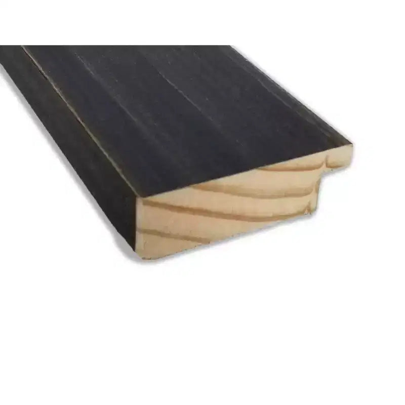 32" x 26" Non-Beveled Shiplap Navy Wood Wall Mirror - Amanti Art