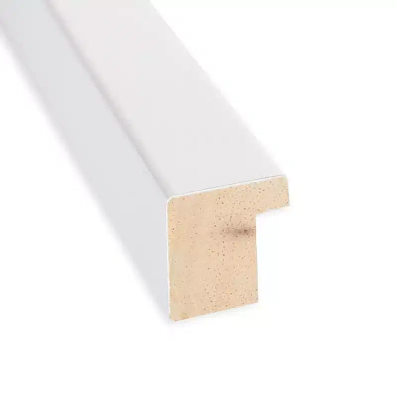 30" x 24" Non-Beveled Svelte Silver Wood Wall Mirror - Amanti Art: Modern Rectangular, Easy to Clean, No Assembly Required