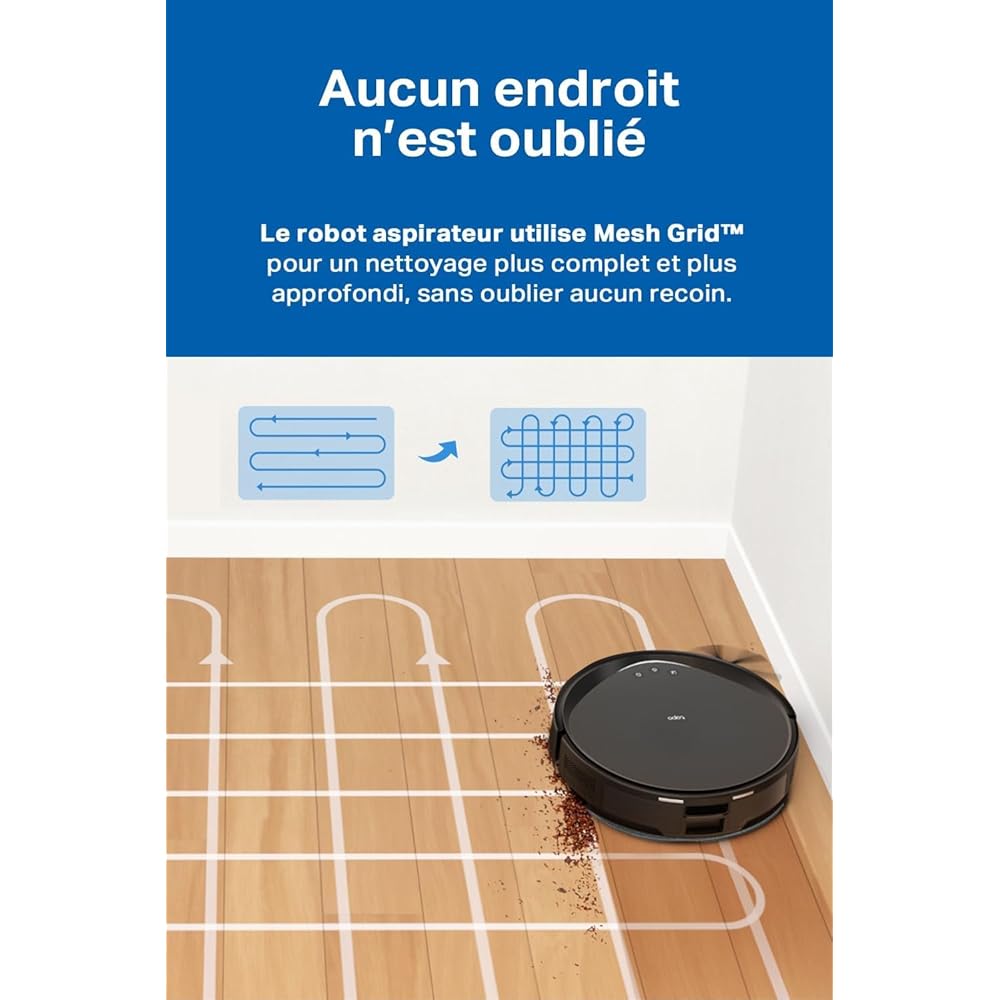 Tapo Aspirateur Robot Laveur 2 en 1 RV20Max Plus, Vidage Automatique, Silencieux Ultra Fin, Ultra puissante de 5300Pa, Navigation LiDAR, Auto-Charge Autonomie 180min, Tapis et Poils d'animaux : Cuisine et Maison