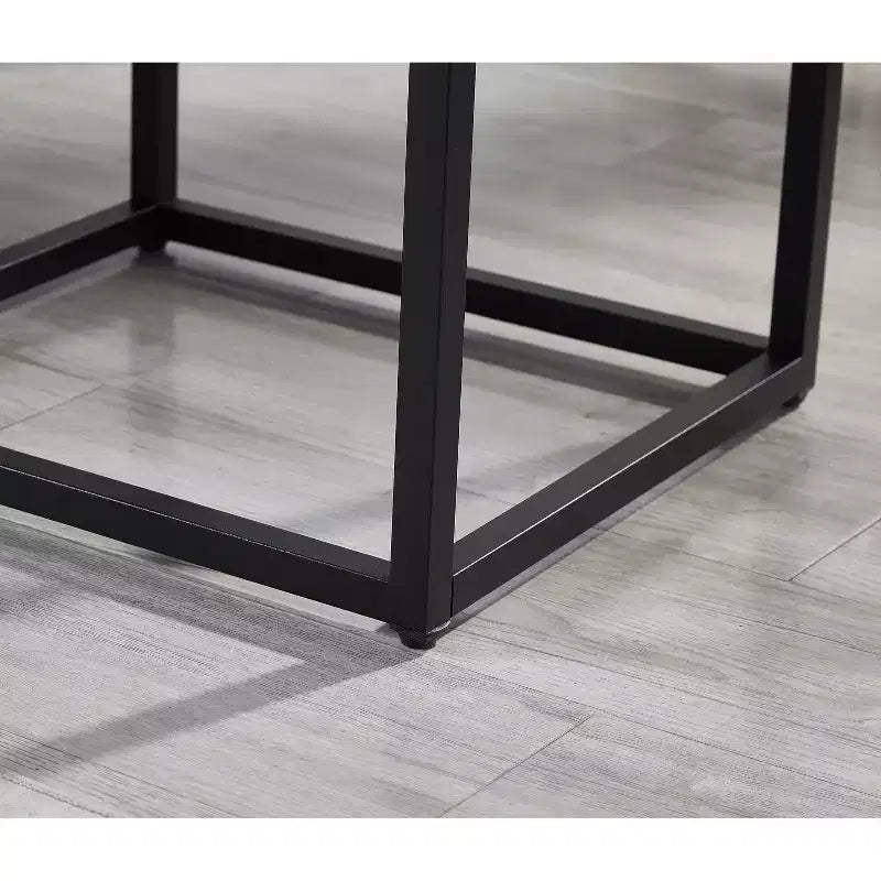 Roundhill Furniture Celestial Contemporary Storage End Table