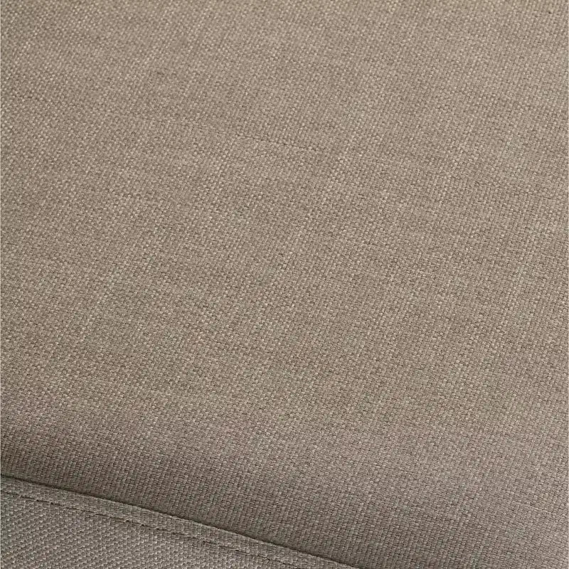 Roundhill Furniture Breda Finish Upholstered Nailhead Bench, Antique Gray