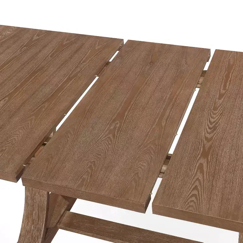Christopher Knight Home Hudson 7 Pieces Upholstered Wood Extended Dining Set with Pedestal Base