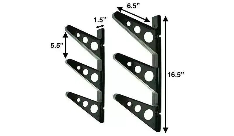 StoreYourBoard Trifecta Lacrosse Stick Storage Rack | 3 Levels