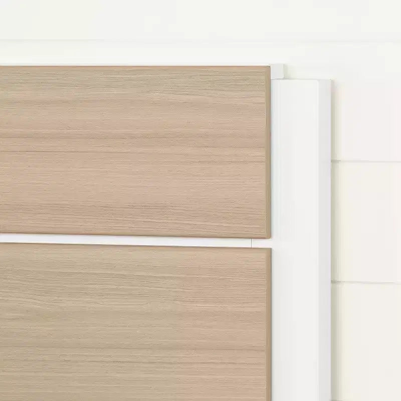 HomeStockMunich Headboard White And Soft Elm Minimalist Style