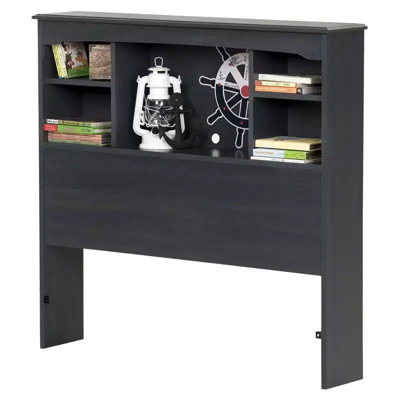 HomeStock Twin Bookcase Headboard (39'') with Storage