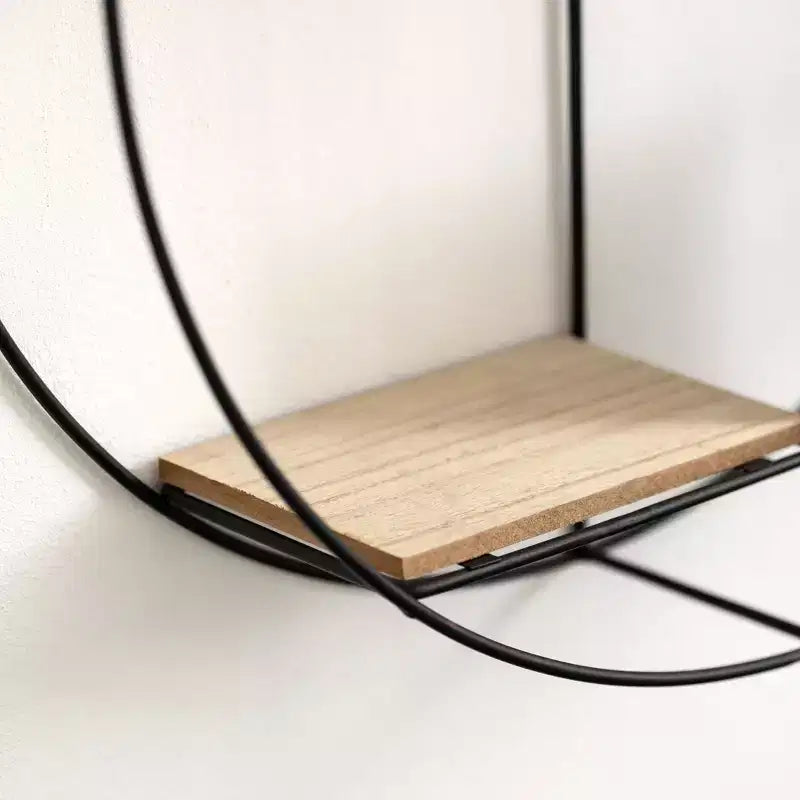 Vintiquewise Modern Decorative Wall Shelf - Stylish Multi-Functional Metal Display