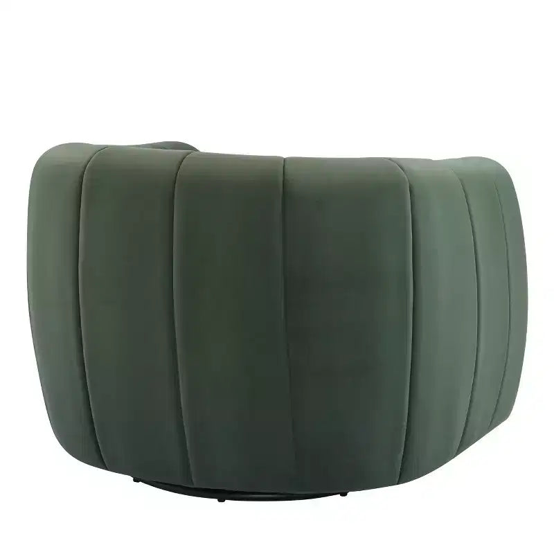 Christopher Knight Home Zarabel Indoor Modern Upholstered Swivel Accent Barrel Club Chair