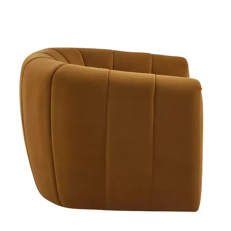 Christopher Knight Home Zarabel Indoor Modern Upholstered Swivel Accent Barrel Club Chair