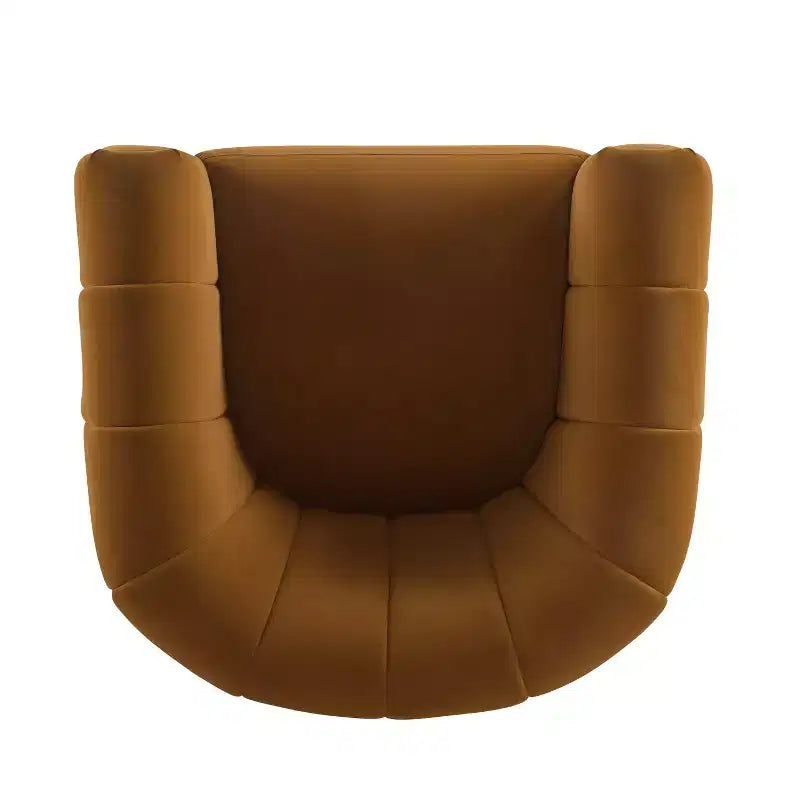 Christopher Knight Home Zarabel Indoor Modern Upholstered Swivel Accent Barrel Club Chair