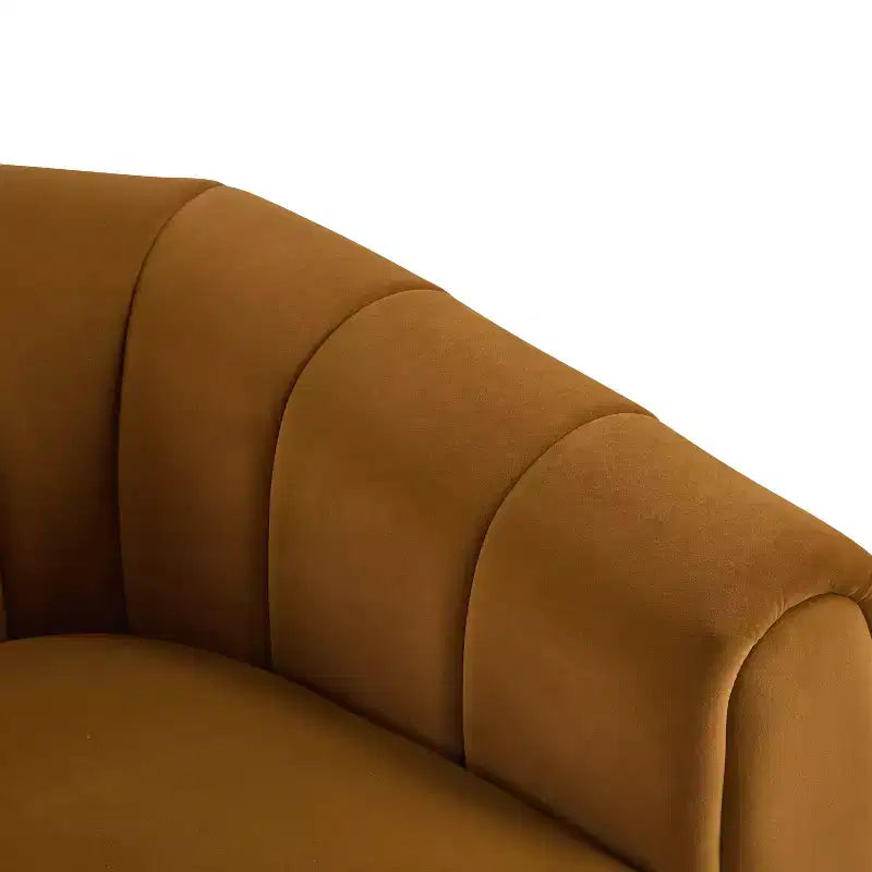 Christopher Knight Home Zarabel Indoor Modern Upholstered Swivel Accent Barrel Club Chair