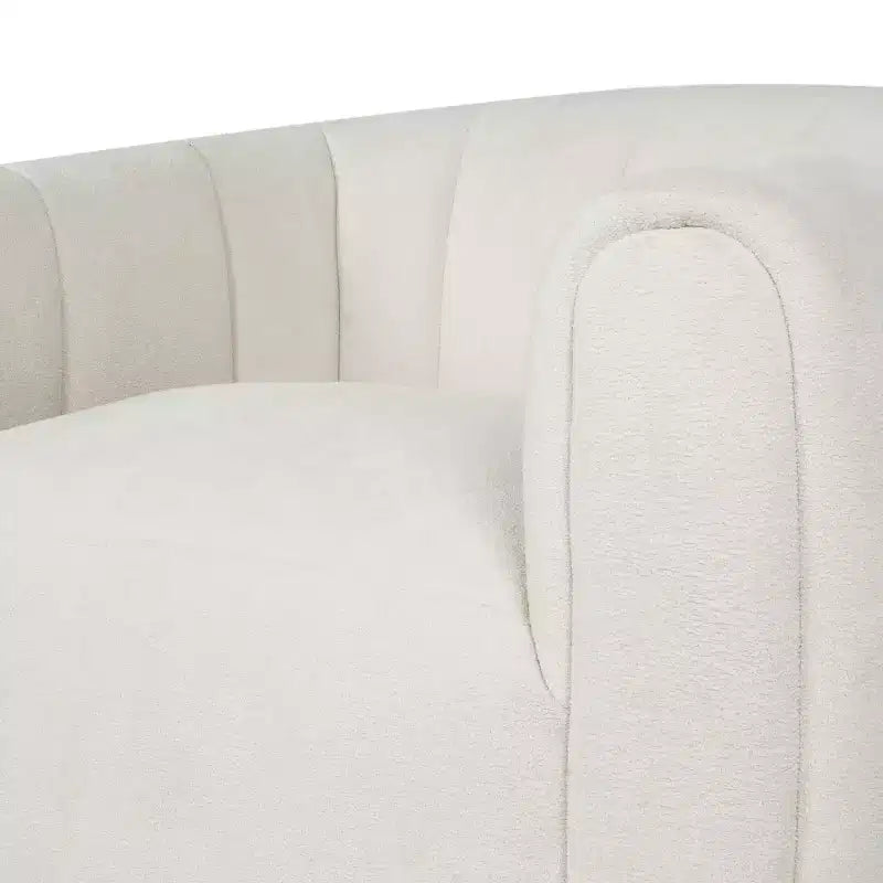 Christopher Knight Home Zarabel Indoor Modern Upholstered Swivel Accent Barrel Club Chair