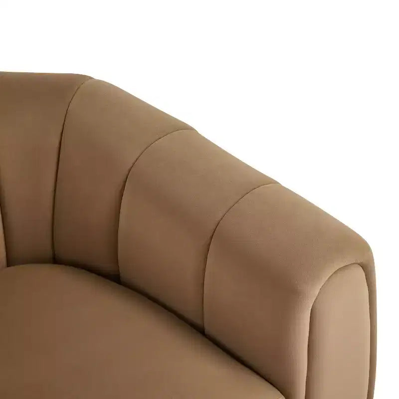 Christopher Knight Home Zarabel Indoor Modern Upholstered Swivel Accent Barrel Club Chair