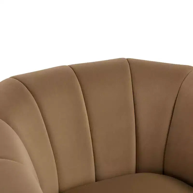 Christopher Knight Home Zarabel Indoor Modern Upholstered Swivel Accent Barrel Club Chair