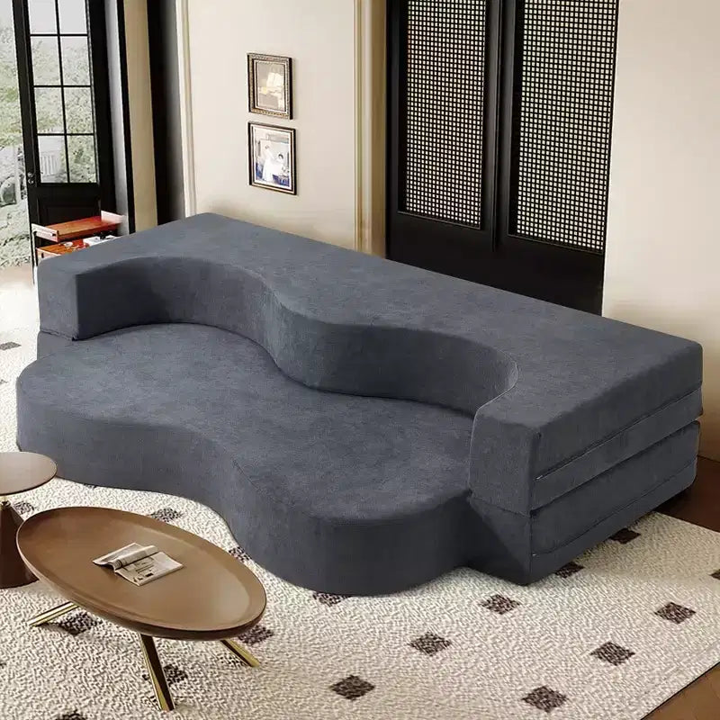 EROMMY Folding Sofa Bed, Floor Sofa Couch, Convertible Sofa Bed With high density foam