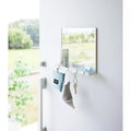Yamazaki Home - Magnetic Mirror with Storage Rack - Glass