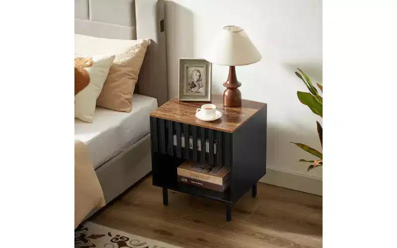 Modern Bathroom Floor Cabinet &Linen cabinet with Adjustable Shelves,Antique Brass