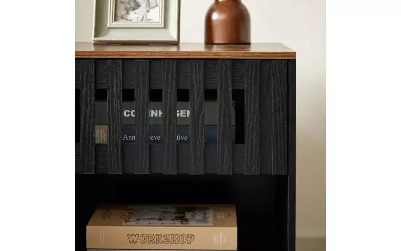 Modern Bathroom Floor Cabinet &Linen cabinet with Adjustable Shelves,Antique Brass