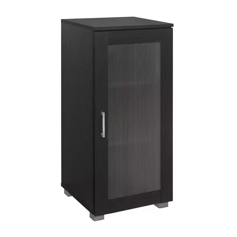 Kings Brand Furniture - Accent Buffet Curio Storage Cabinet with Glass Door for Living Room, Bedroom, Kitchen, Office, and Entryway
