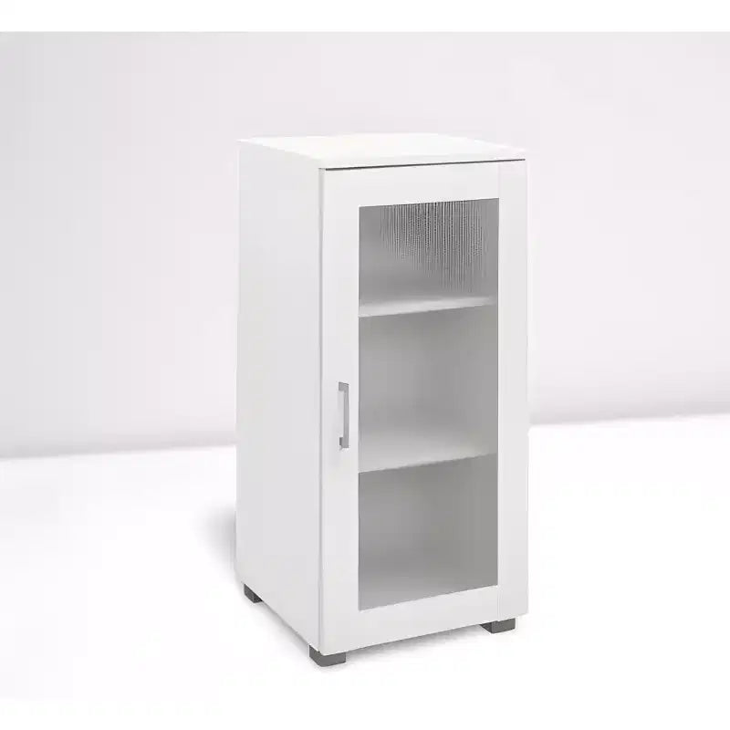Kings Brand Furniture - Accent Buffet Curio Storage Cabinet with Glass Door for Living Room, Bedroom, Kitchen, Office, and Entryway
