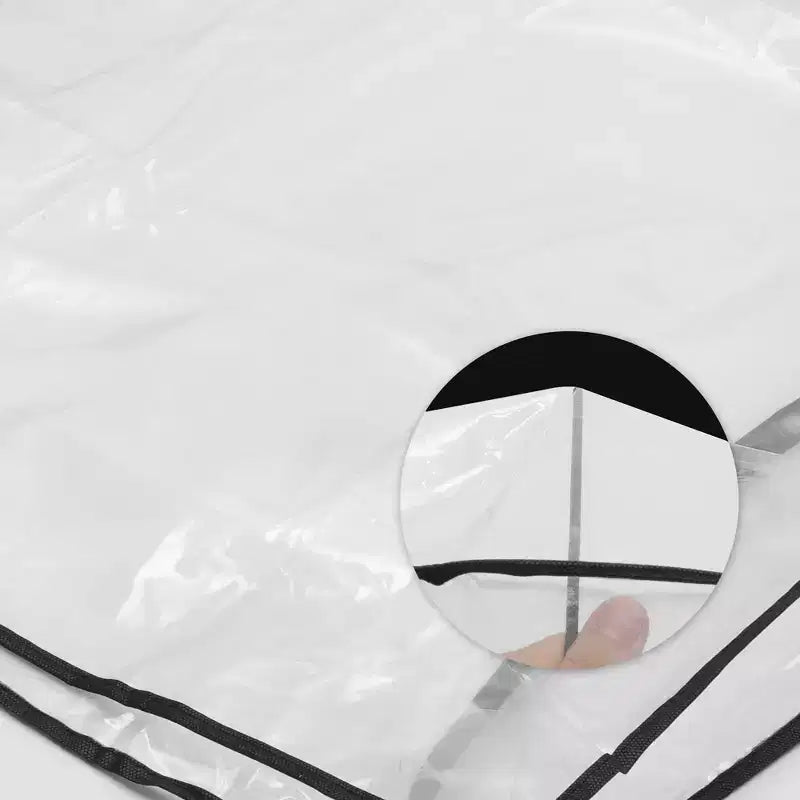 Unique Bargains Clear Garment Bags PEVA Clothes Cover Bags