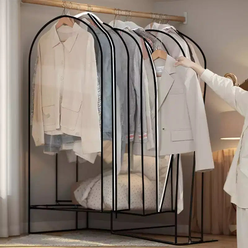 Unique Bargains Clear Garment Bags PEVA Clothes Cover Bags