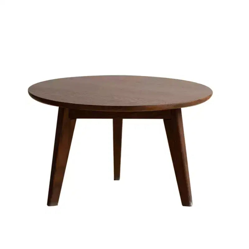 Mayeerty Coffee Table with Shelf Solid Wood Top Board Coffee table