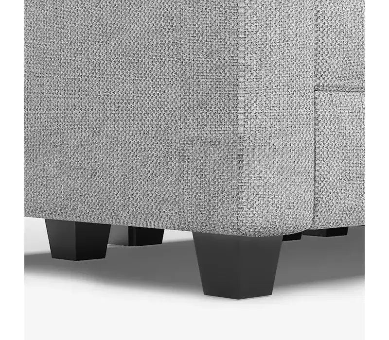 Belffin Modular Weave Sleeper Sofa with Storage Seat (8 Seats + 6 Sides)