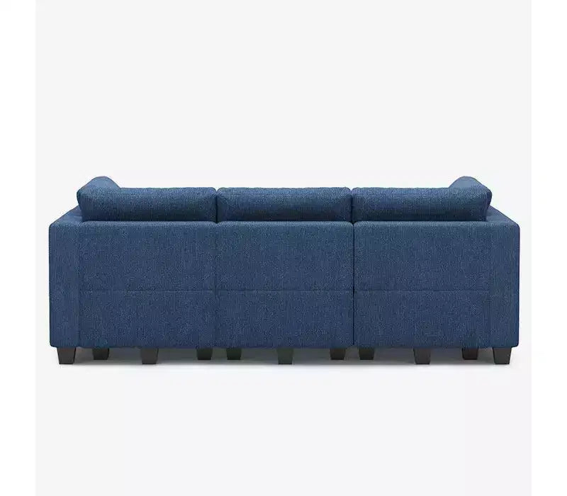 Belffin Modular Weave Sleeper Sofa with Storage Seat (6 Seats + 7 Sides)