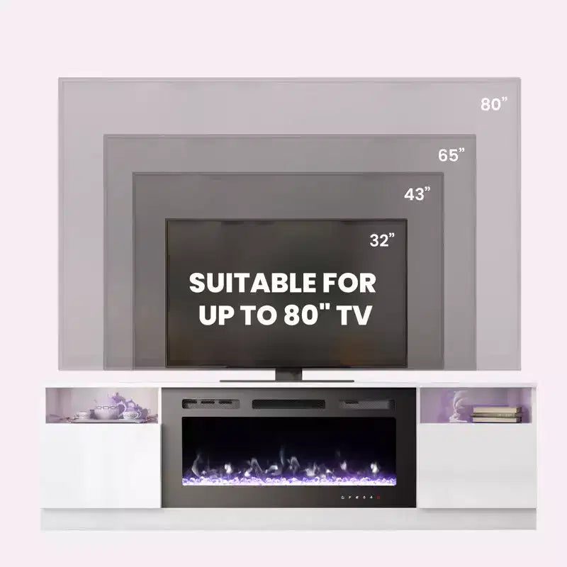 EROMMY 70'' TV Stand