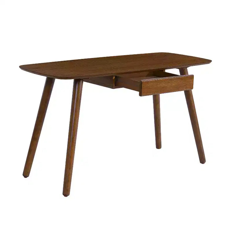 Christopher Knight Home Lombok Versatile Wood Home Office Computer Desk with 1 Drawer, Walnut