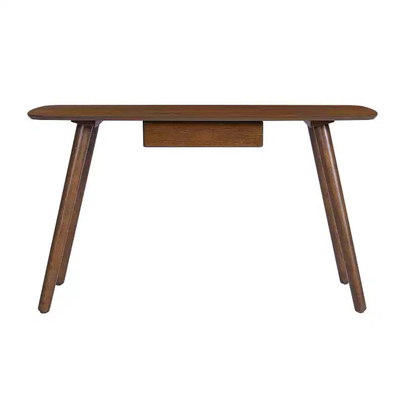 Christopher Knight Home Lombok Versatile Wood Home Office Computer Desk with 1 Drawer, Walnut