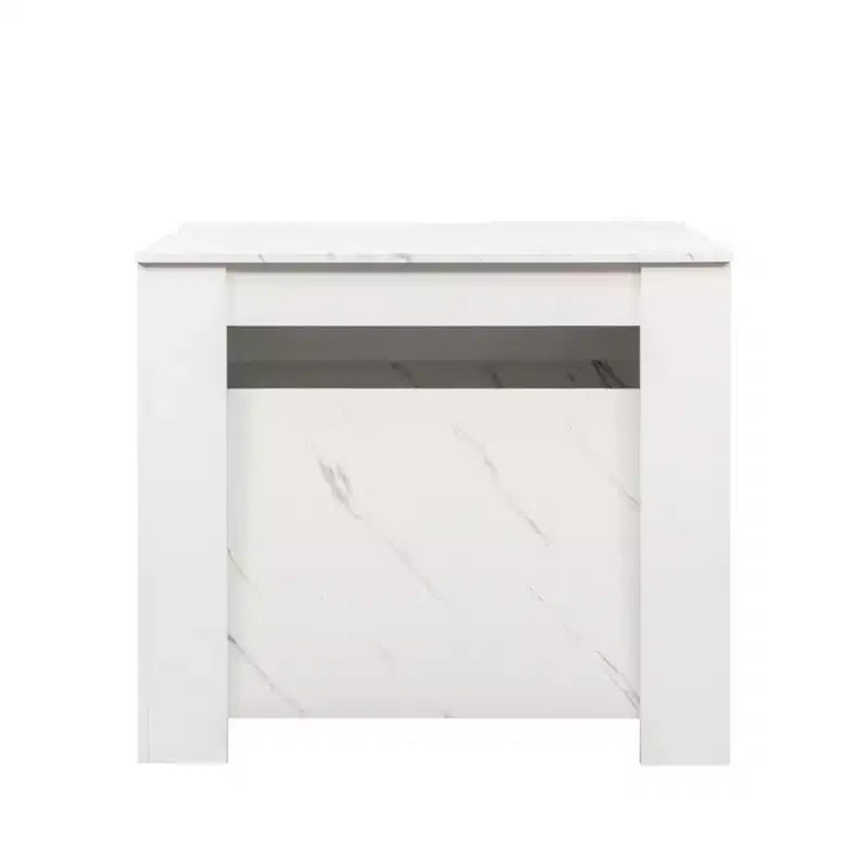 CLIHOME 118.11 Large Multi-functional Extendable Console Table, Dining Table for 5-8 Peoples