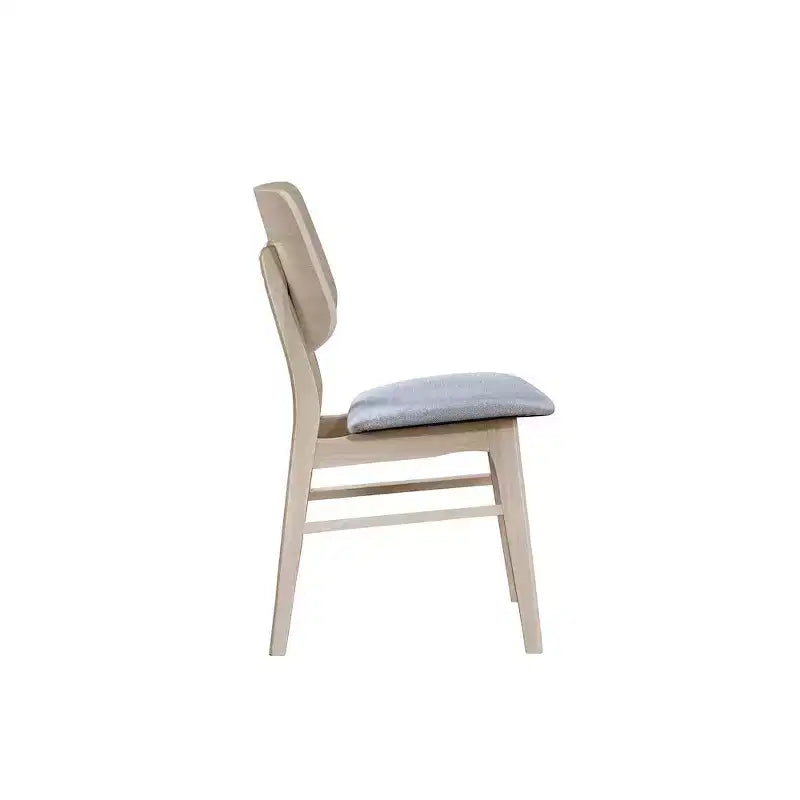New Classic Furniture,Oscar 3-Piece Wood Dining Set, White Ash