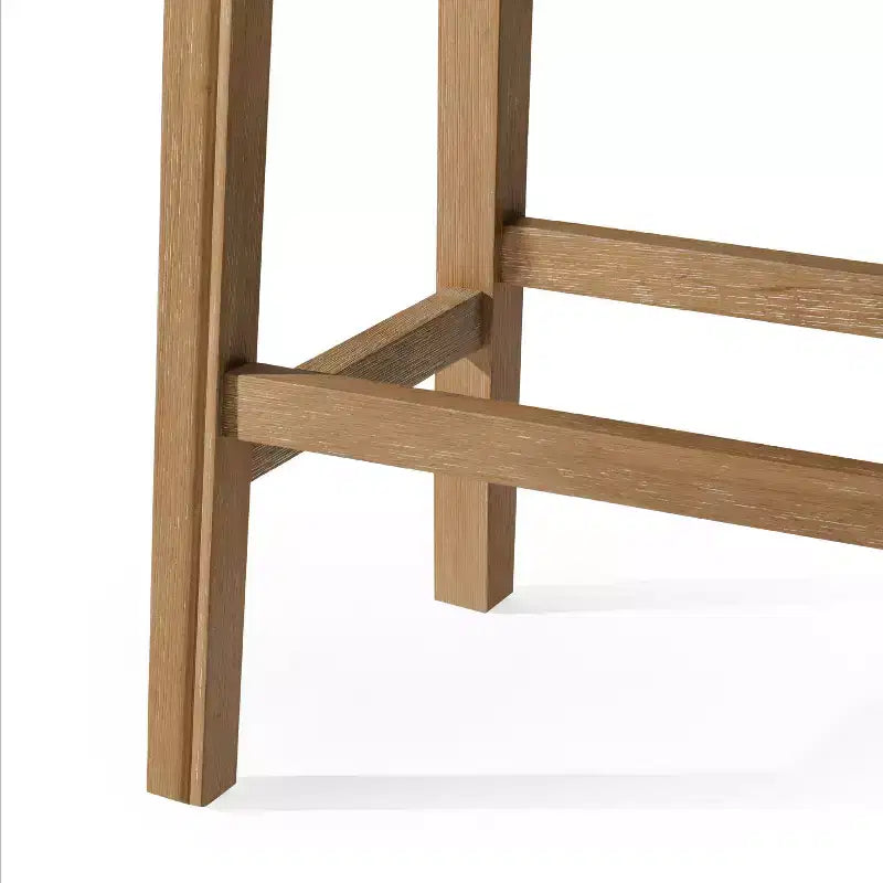 Maven Lane Adrien Backless Saddle Counter Stool with Fabric Upholstery 26