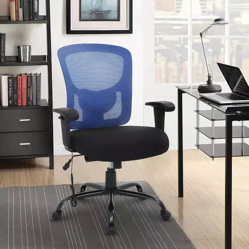 BestMassage Ergonomic Big and Tall Office Chair 400lbs Mesh Desk Chair for Heavy People