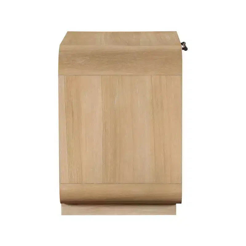 Meridian Furniture,Windsor Natural Rubberwood Nightstand