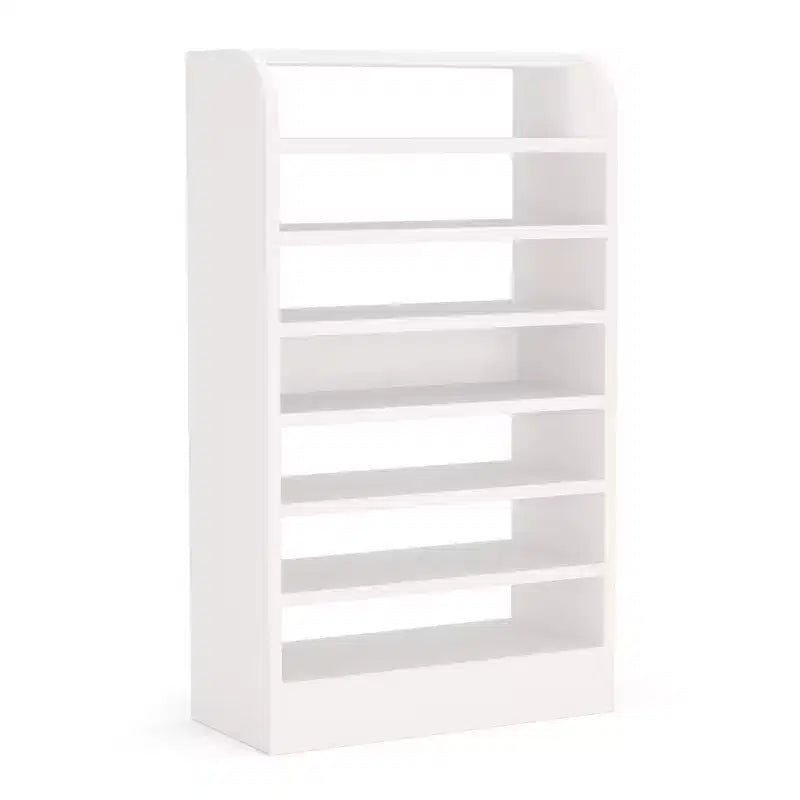 MAYEERTY 47.24H Wooden Shoe Cabinet, Sturdy E1 Particleboard Shoe Storage Rack for Hallway