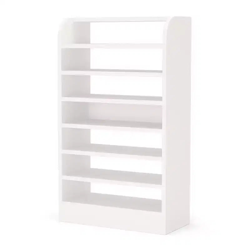MAYEERTY 47.24H Wooden Shoe Cabinet, Sturdy E1 Particleboard Shoe Storage Rack for Hallway