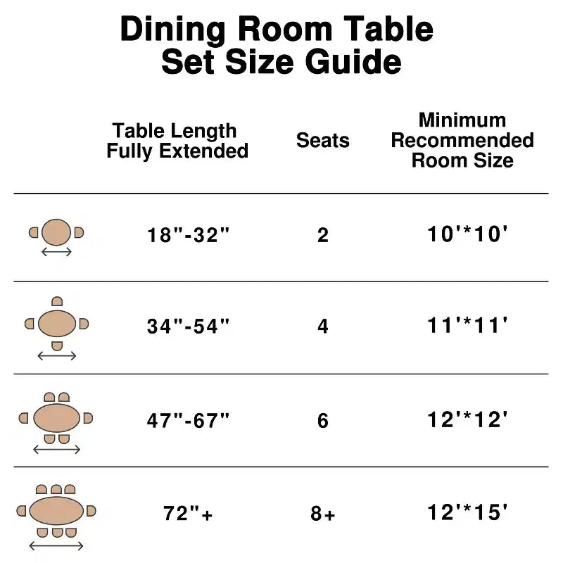 PexFix 45 x45 Solid Wood Round Dining Table with Natural Finish and Elegant Arched Legs for Modern Dining Rooms & Kitchens