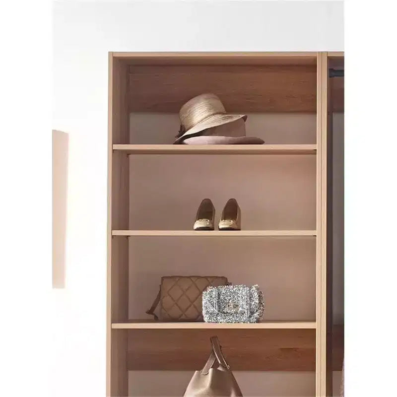 HomeStock Prosper Freestanding Walk in Wood Closet System