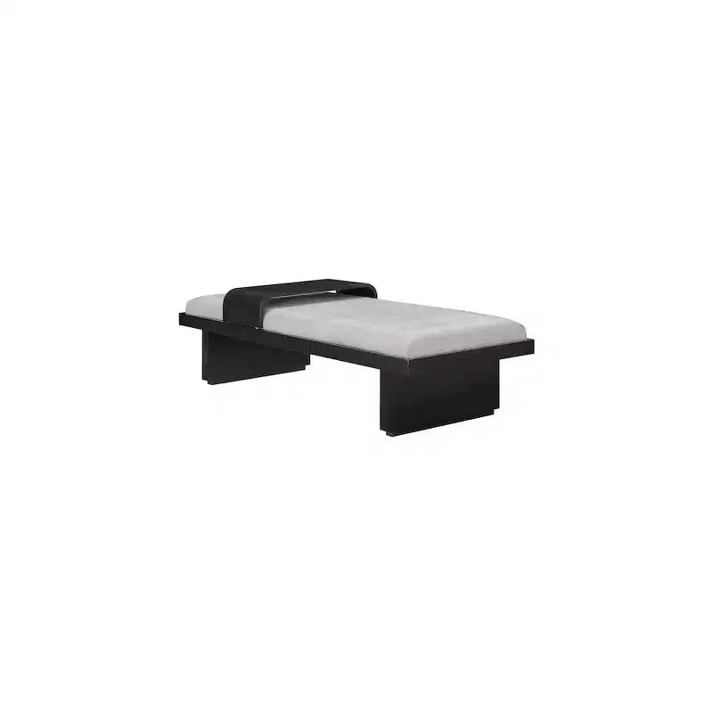 Meridian Furniture,Arlington Chenille Fabric Bench