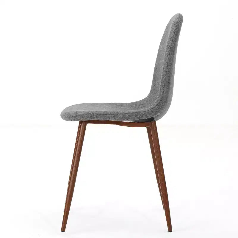 GDFStudio Haleigh Mid-Century Modern Fabric Upholstered Dining Chairs (Set of 2)