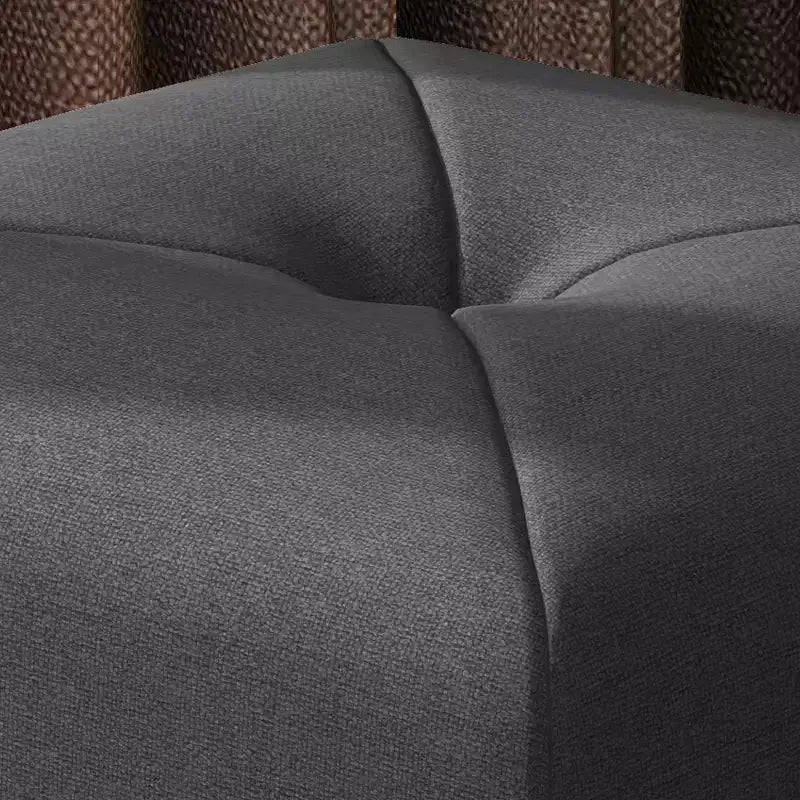GDFStudio Brooks Contemporary Fabric Tufted Square Ottoman