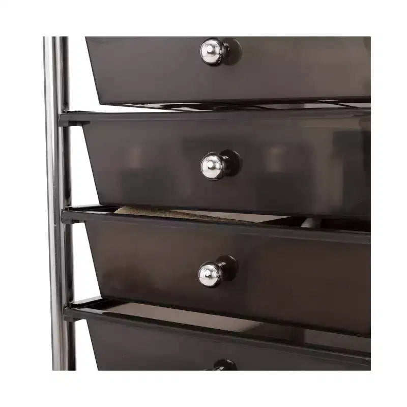 Seville Classics 10-Drawer Organizer Rolling Storage Cart