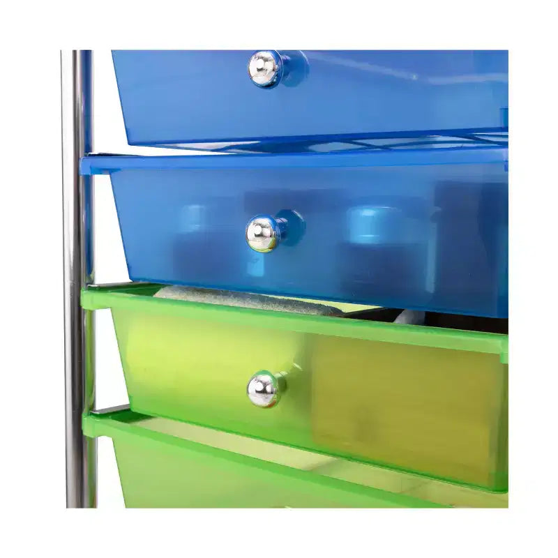 Seville Classics 10-Drawer Organizer Rolling Storage Cart