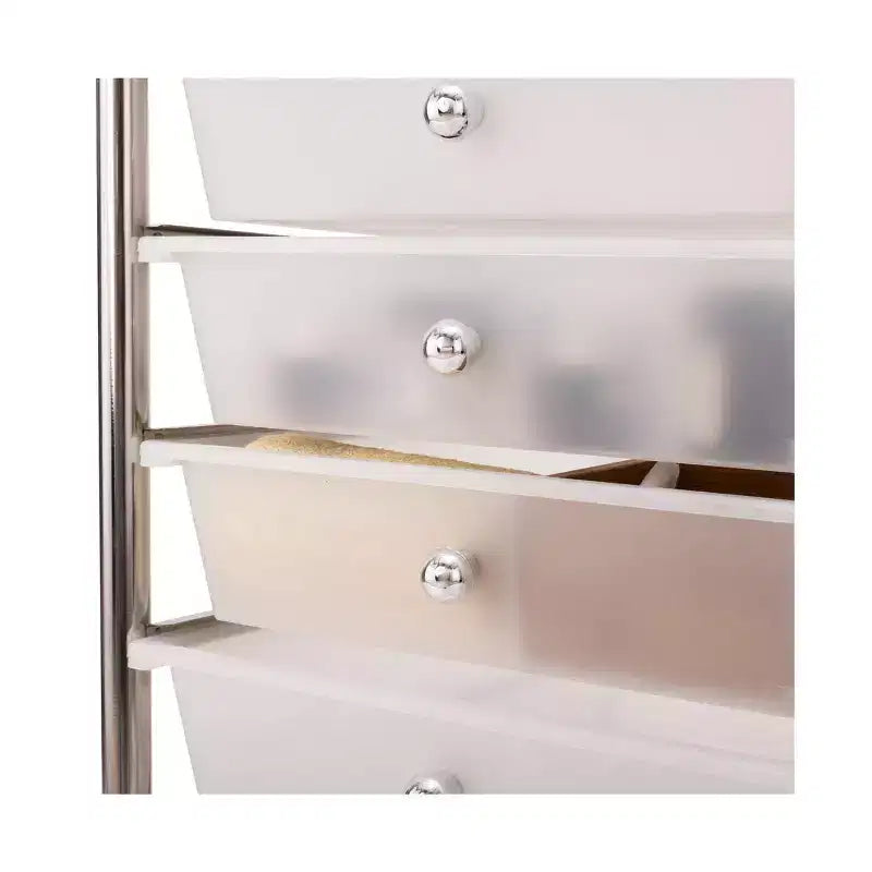 Seville Classics 10-Drawer Organizer Rolling Storage Cart