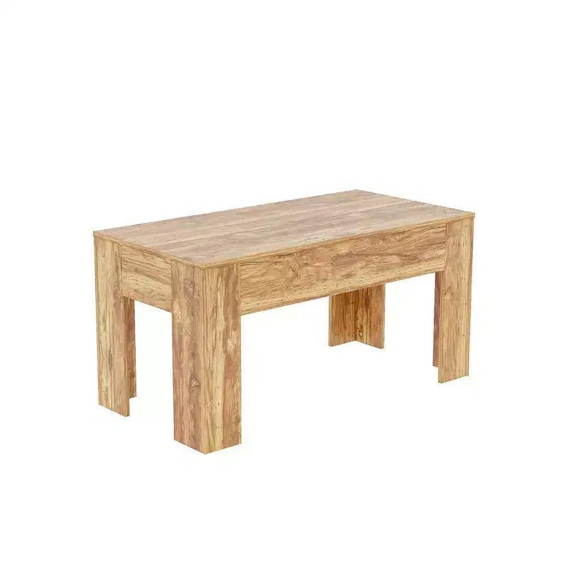 Multi-Function Center Table with Hidden Storage and Tactical Features Coffee Table Kids Desk Small Table
